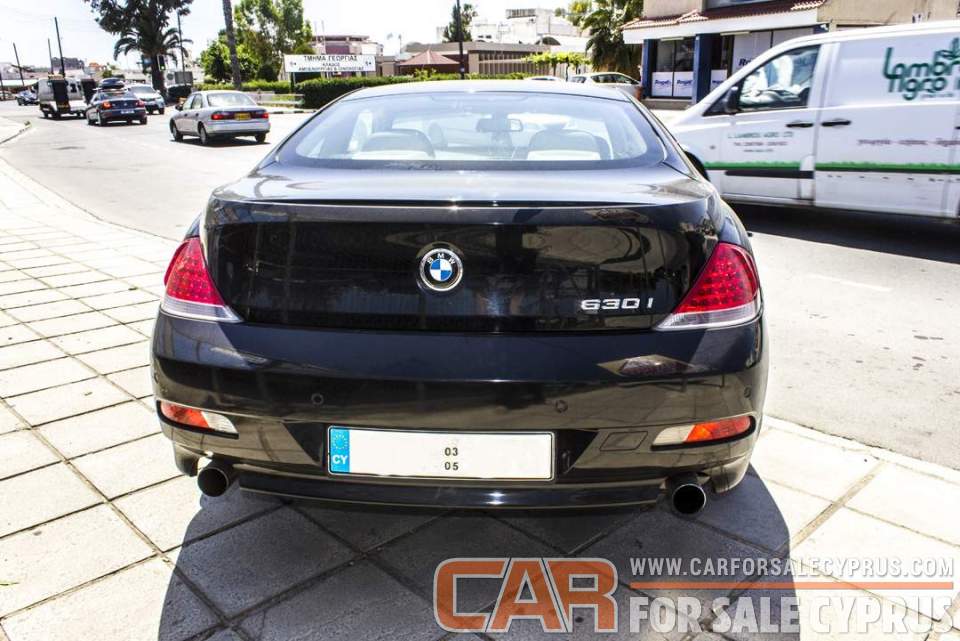 BMW, 6 Series, 630i, 2006, Automatic, Petrol | CAR FOR SALE CYPRUS