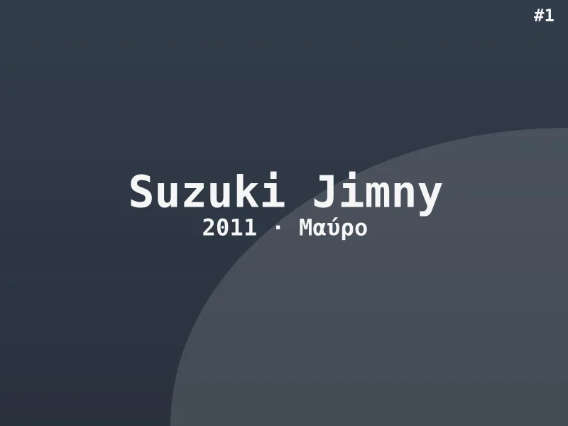 Suzuki Jimny Avantgarde 2011